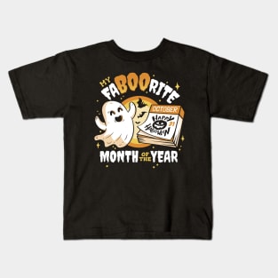 FaBOOrite Month Kids T-Shirt